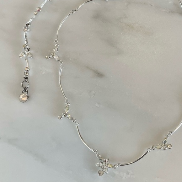 Jewelry - Necklace and Bracelet Set - crystal delicate and feminine
